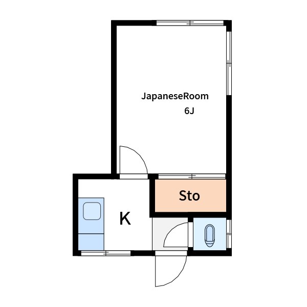片桐荘 間取り