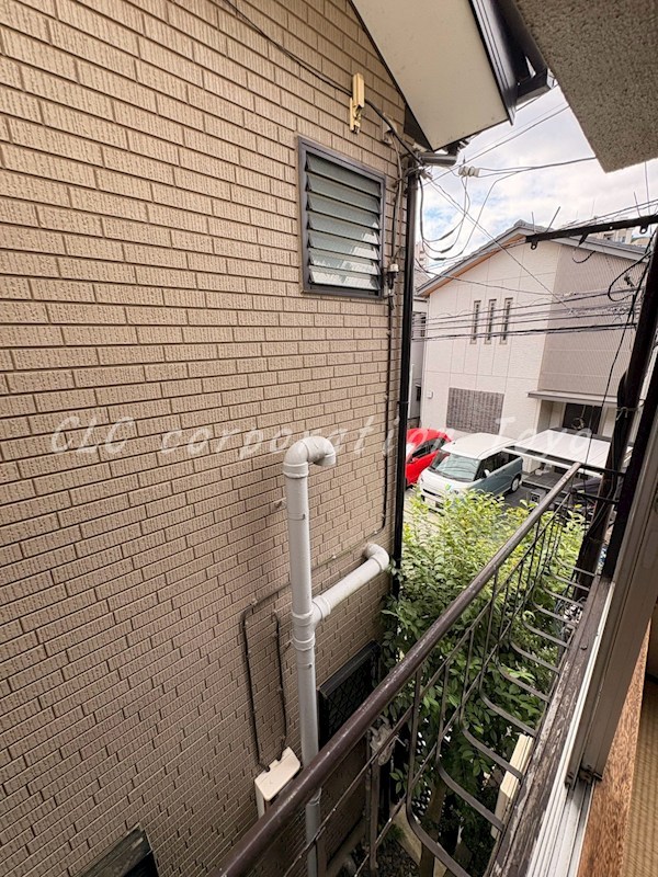 片桐荘 ベランダ