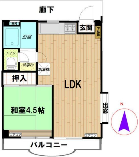 宮銀ビル  間取り