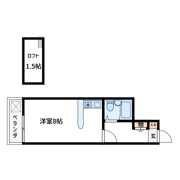 プランタン篠崎 間取り