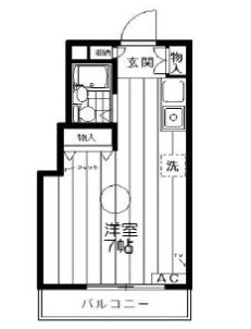 ロジマン菊川  間取り