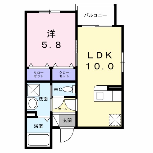 ヒカルサ小岩 間取り