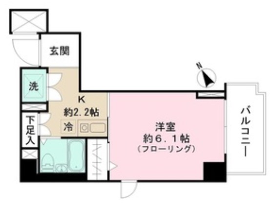 入谷サンハイツ 間取り