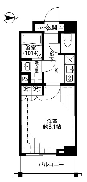 プレール・ドゥーク東陽町   間取り