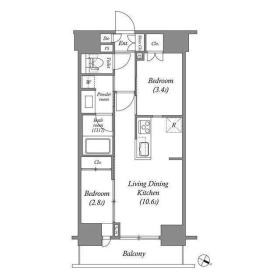 ＡＣＰ　Ｒｅｓｉｄｅｎｃｅ　浅草 間取り