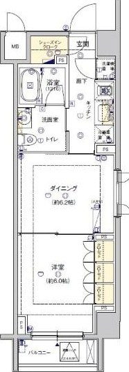 フィース水天宮前 間取り