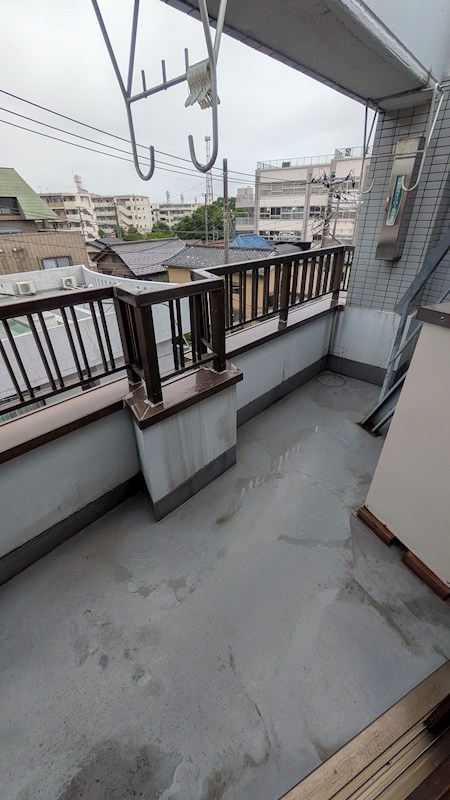 紺屋ビル ベランダ
