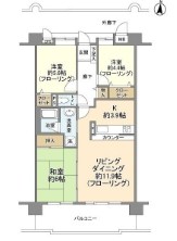とちのき通り北弐番館  間取り