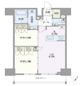 アジールコート汐浜キャナル 間取り