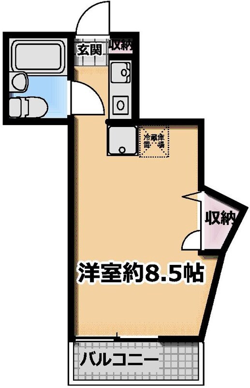 メゾン片岡 間取り