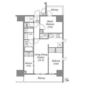 ＡＣＰ　Ｒｅｓｉｄｅｎｃｅ　浅草 間取り