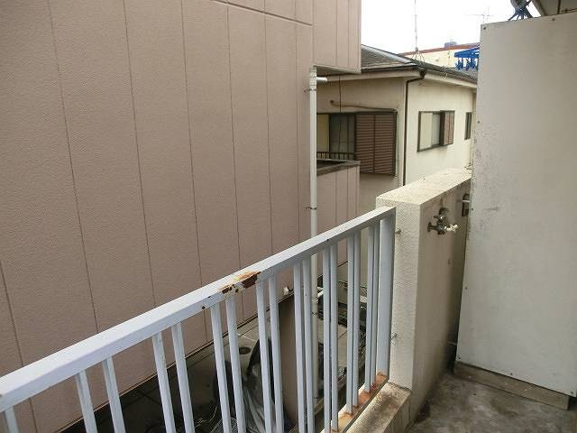 横山コーポ ベランダ
