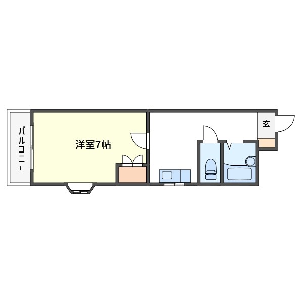 フラワーハイツ 間取り