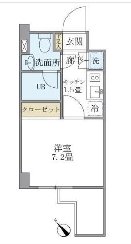 ＫＤＸレジデンス門前仲町   間取り