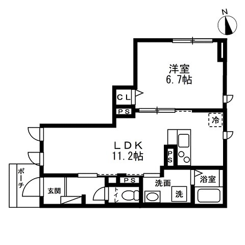 D-room 尾久王子 間取り