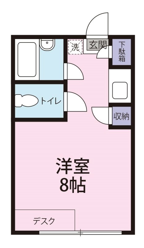 コーポラス志茂 間取り