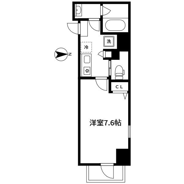 Kijima　Bldg錦糸町 間取り