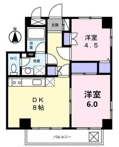 メゾン・ド・レカン 間取り