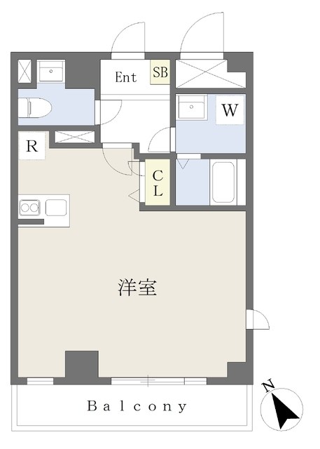ＦＯＲＴＩＳ水天宮前   間取り