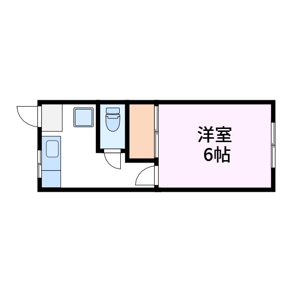 西野荘 間取り