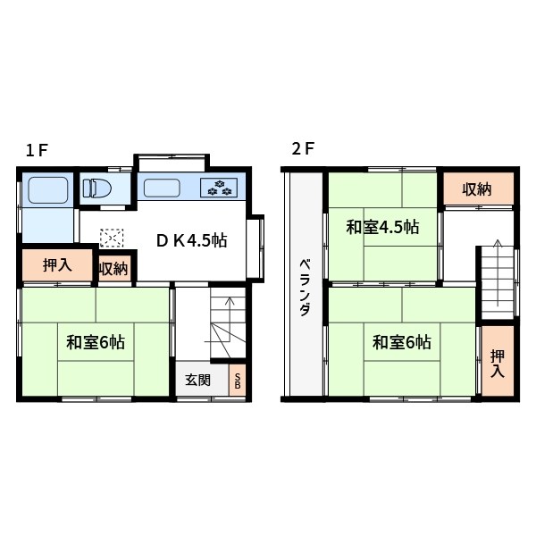 高梨貸家 間取り