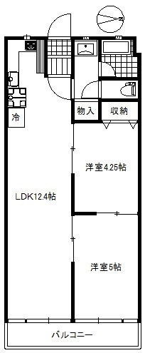 東十条ビル1号棟 間取り
