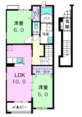 カーサ　ボニート   間取り