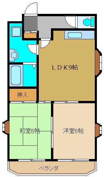 サイガセントラ   間取り