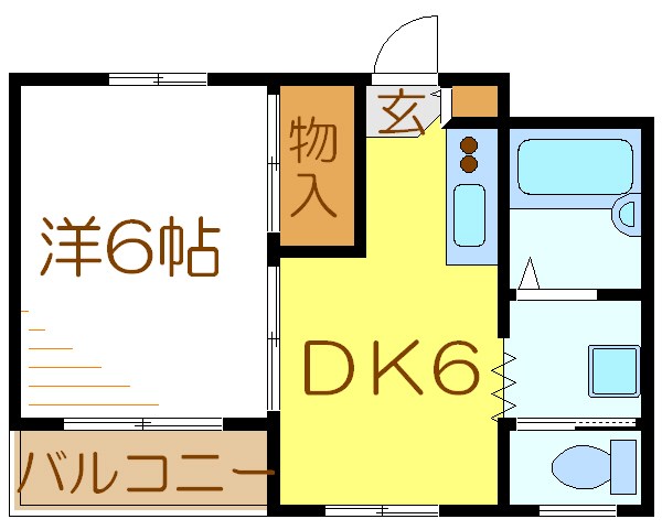 イーストハウス 間取り