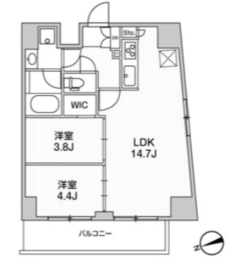 リテラス南千住サウス 間取り