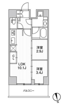 リテラス南千住サウス 間取り