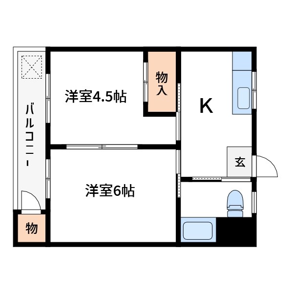 篠崎マンション 間取り