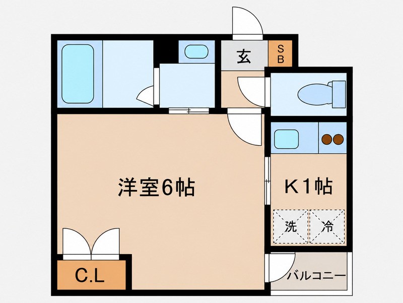 ソル・レヴェンテ浅草橋  間取り