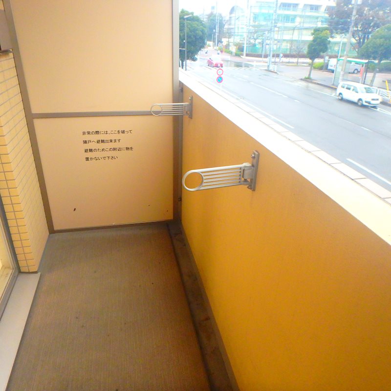 ラフィスタ東京イースト ベランダ