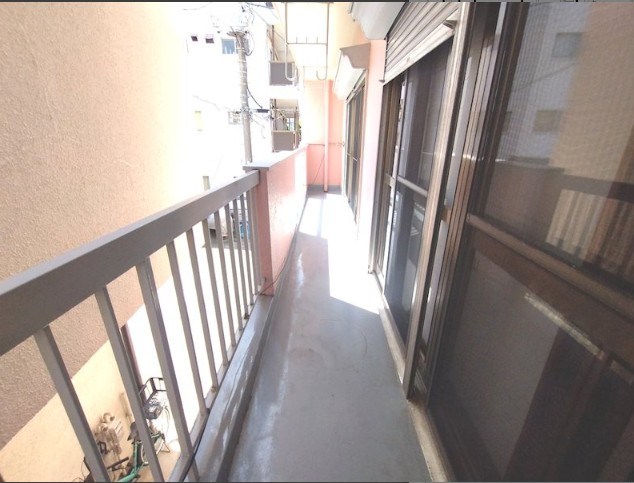 木内貸家 ベランダ