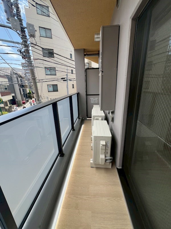 アジールコート町屋 ベランダ