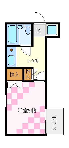ヴィラ王子 間取り