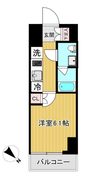 SHOKEN Residence新小岩 間取り