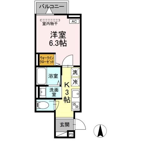 セレスティア関原 間取り