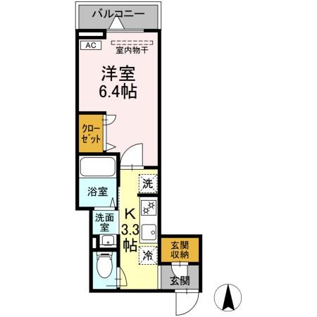 セレスティア関原 間取り