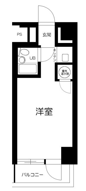 いづみハイツ茅場町 間取り