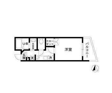 フェリーチェヒライワ 間取り