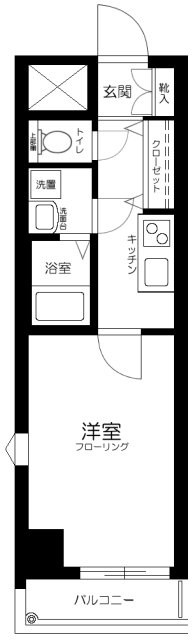 アヴィニティー銀座東 間取り