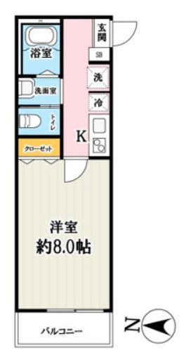 (仮称)キャメル北小岩2 間取り