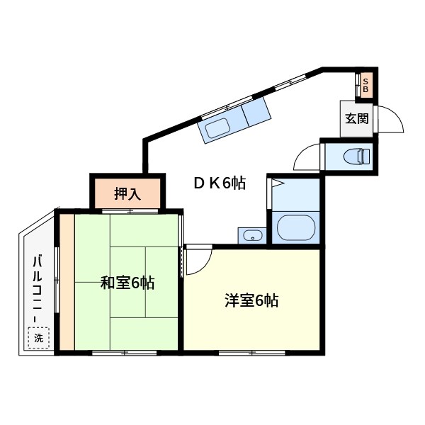 川口ビル 間取り