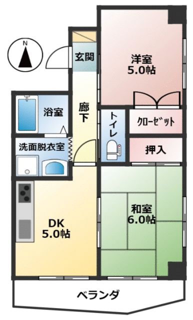 パレドール森田 間取り