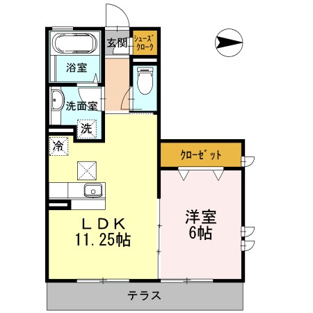 サンフレールC 間取り