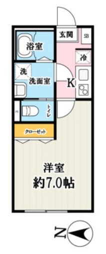 (仮称)キャメル北小岩2 間取り