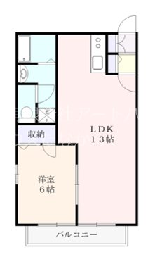 ディアスEGAWA 205号室 間取り
