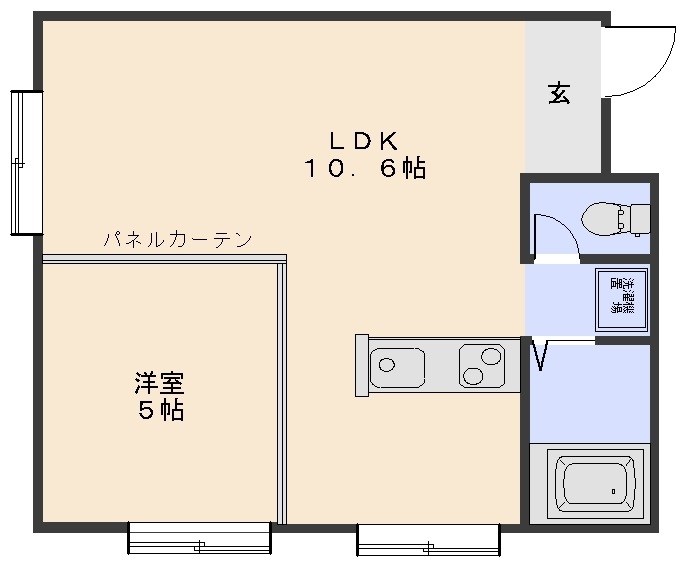 クオーレ晩翠通 間取り